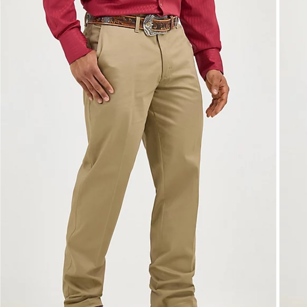 Wrangler Flat Front Relaxed Fit Men’s Pants